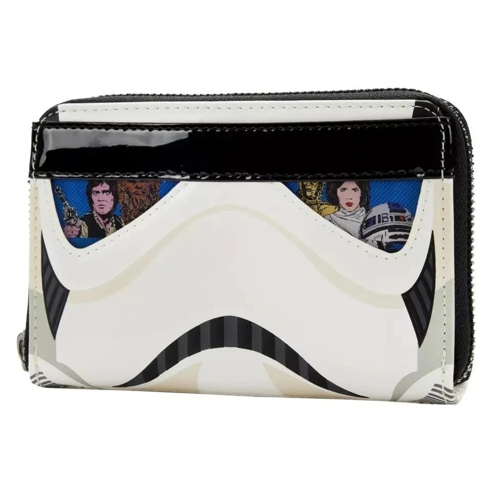 Loungefly Star Wars Stormtrooper Lenticular Cosplay Zip Around Wallet